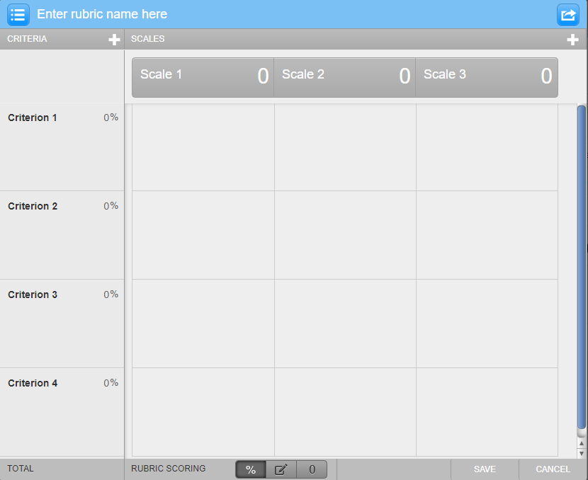 Turnitin Feedback Stuido - Standard Rubric